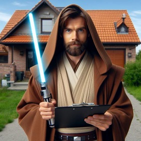 Obi-Wan Kenobi and Property Appraisers Professionals need quality Errors and Omissions Insurance.